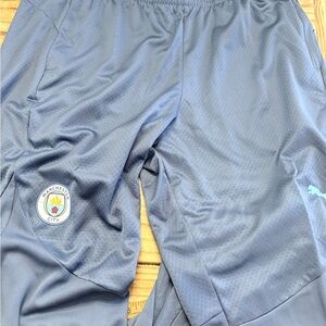 Puma Manchester City Blue Track Pants women’s XL NWT